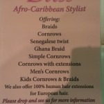 Afro-Caribbean Stylist 